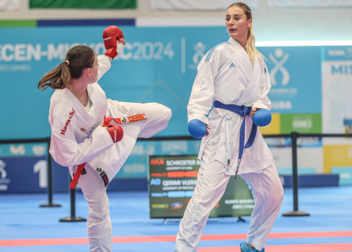 Gold und Silber im Karate bei den EUSA Games 2024