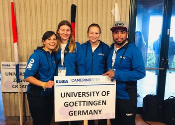 Damen-Tischtennis-Team der Georg-August-Universität Göttingen misst sich mit den Besten Europas