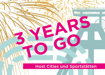 3 Years to GO! Host Cities und Sportstätten 