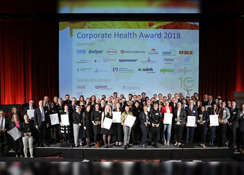 TU Kaiserslautern für studentisches Gesundheitsmanagement mit Corporate Health Award ausgezeichnet