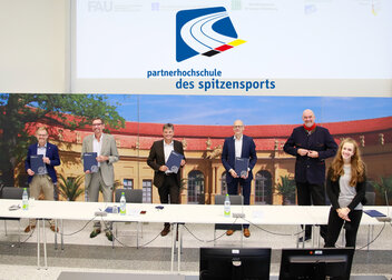 FAU Erlangen-Nürnberg aktualisiert bestehende Vereinbarung als Partnerhochschule des Spitzensports