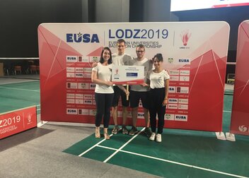 EUC Badminton vergangene Woche in Lodz