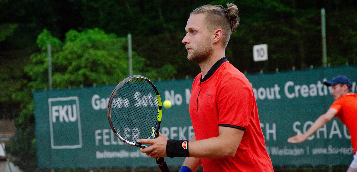 DHM Tennis 2024: Dominik Maly holt gleich zwei Titel nach Bayreuth