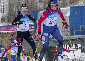 Luise Müller gewinnt erste Biathlon-Medaille bei den FISU Games in Turin