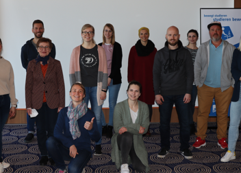 „Bewegt studieren – Studieren bewegt! 2.0“: Qualifizierungsreihe zu Gast in Kiel