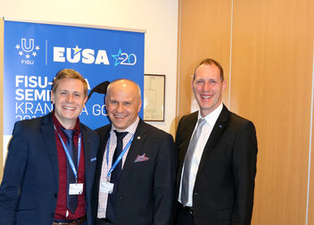 Erstes FISU-EUSA Seminar bietet Plattform zum Informationsaustausch 