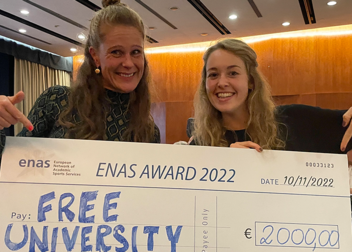 Hochschulsport der Freien Universität erhält ENAS Award